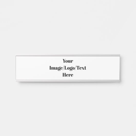 Personaliseren of aanpassen deurbordje (Voorkant)