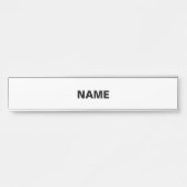 Personaliseren of aanpassen deurbordje (Voorkant)