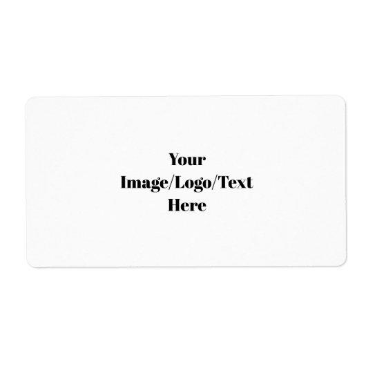 Personaliseren of aanpassen etiket (Voorkant)