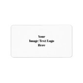 Personaliseren of aanpassen etiket (Voorkant)