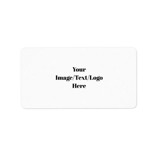 Personaliseren of aanpassen etiket (Voorkant)