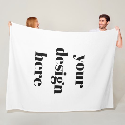 Personaliseren of aanpassen fleece deken (In situ)