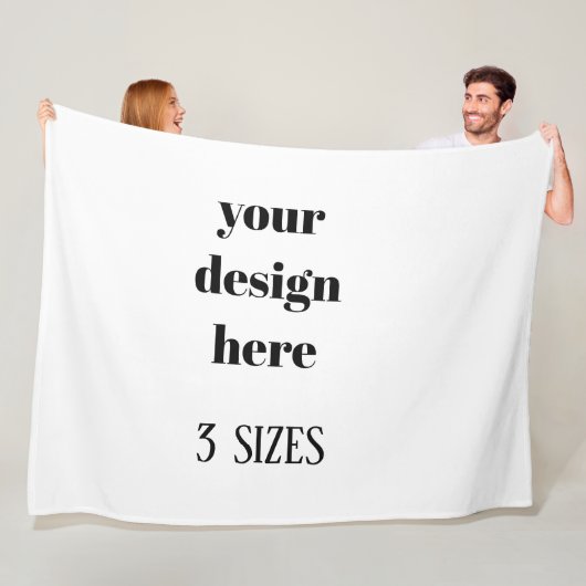 Personaliseren of aanpassen fleece deken (In situ)
