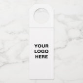 Personaliseren of aanpassen flessenhanger (Voorkant)