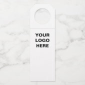 Personaliseren of aanpassen flessenhanger (Voorkant)