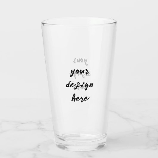 Personaliseren of aanpassen glas (Achterkant)