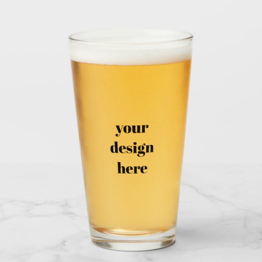 Personaliseren of aanpassen glas (Voorkant gevuld)