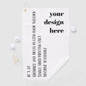 Personaliseren of aanpassen golfhanddoek (Insitu)