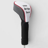 Personaliseren of aanpassen golfheadcover (Schuin)