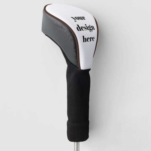 Personaliseren of aanpassen golfheadcover (Schuin)