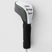 Personaliseren of aanpassen golfheadcover (Schuin)