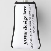 Personaliseren of aanpassen golfheadcover (Draai 90)