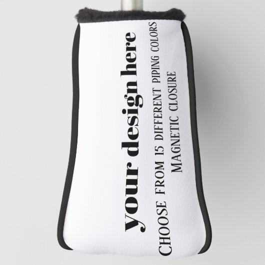 Personaliseren of aanpassen golfheadcover (Draai 90)