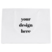 Personaliseren of aanpassen groot cadeauzakje (Voorkant)