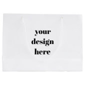 Personaliseren of aanpassen groot cadeauzakje (Achterkant)