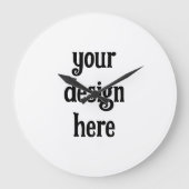 Personaliseren of aanpassen grote klok (Voorkant)