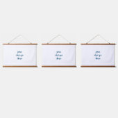 Personaliseren of aanpassen hangend wandkleed (Driedubbel)