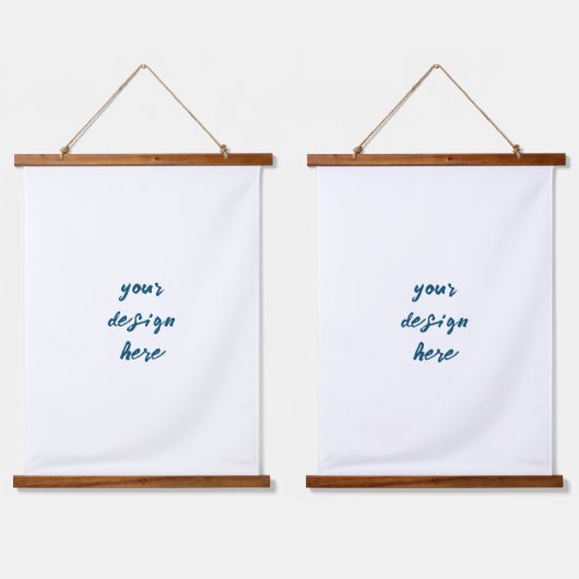 Personaliseren of aanpassen hangend wandkleed (Dubbel)