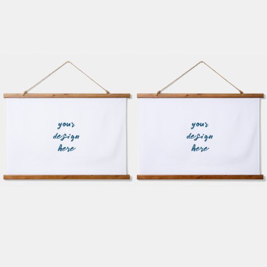 Personaliseren of aanpassen hangend wandkleed (Dubbel)
