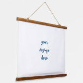 Personaliseren of aanpassen hangend wandkleed (Gebogen)