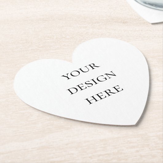 Personaliseren of aanpassen kartonnen onderzetters (Gekanteld)