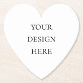 Personaliseren of aanpassen kartonnen onderzetters (Voorkant)