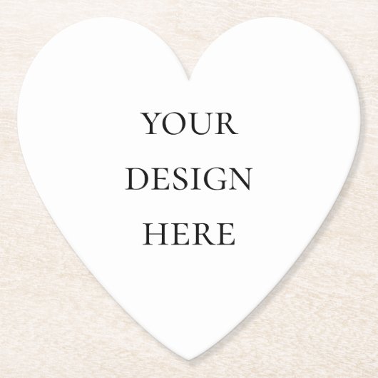 Personaliseren of aanpassen kartonnen onderzetters (Voorkant)