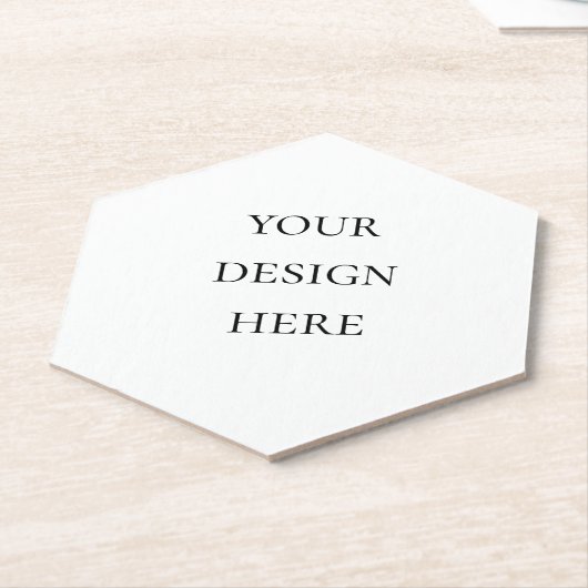 Personaliseren of aanpassen kartonnen onderzetters (Schuin)