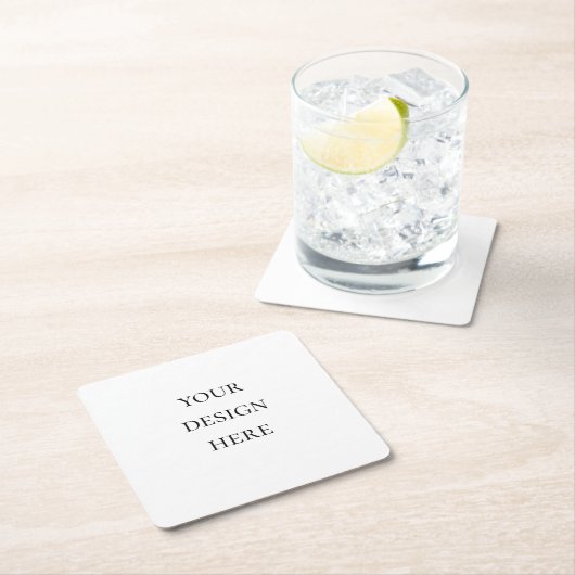 Personaliseren of aanpassen kartonnen onderzetters (Insitu)