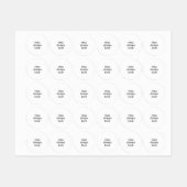 Personaliseren of aanpassen labels (Vel)