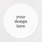 Personaliseren of aanpassen labels (Design 2)