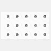 Personaliseren of aanpassen labels (Vel)