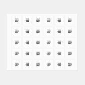 Personaliseren of aanpassen labels (Vel)