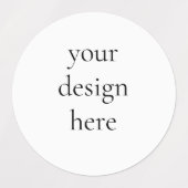 Personaliseren of aanpassen labels (Design 1)