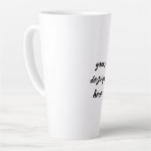 Personaliseren of aanpassen latte mok (Linkerhoek)