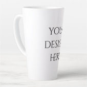 Personaliseren of Aanpassen Latte Mok (Linkerhoek)
