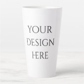 Personaliseren of Aanpassen Latte Mok (Voorkant)