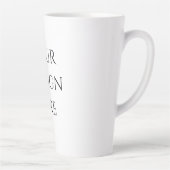 Personaliseren of Aanpassen Latte Mok (Rechts)