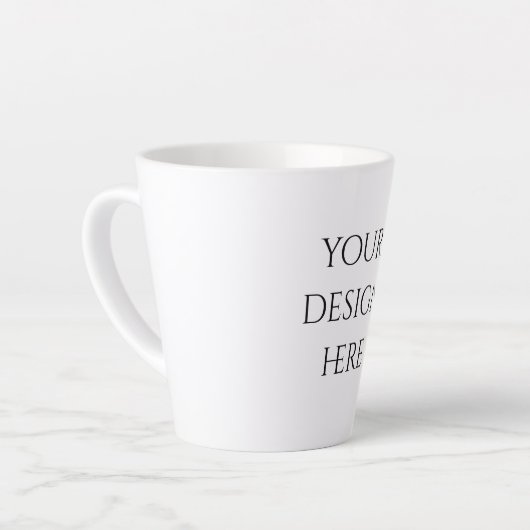 Personaliseren of Aanpassen Latte Mok (Linkerhoek)