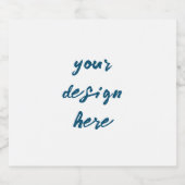 Personaliseren of aanpassen likeurfles etiket (Enkel label)