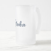 Personaliseren of aanpassen matglas bierpul (Voorkant rechts)