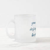 Personaliseren of aanpassen matglas koffiemok (Links)