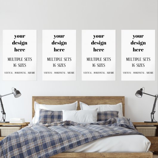 Personaliseren of aanpassen muurkunst sets (Slaapkamer)