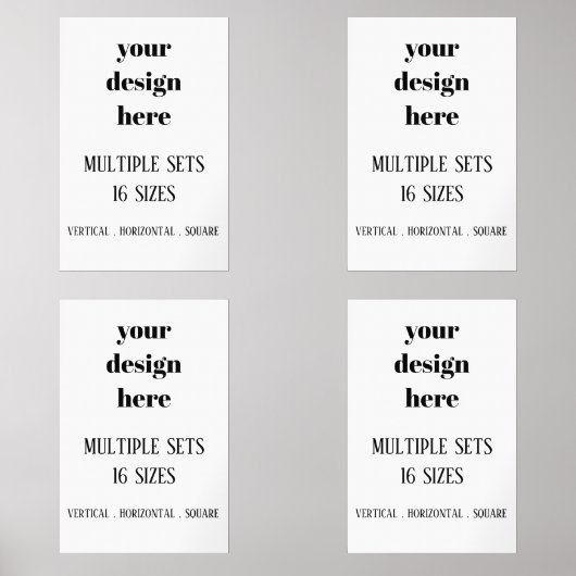 Personaliseren of aanpassen muurkunst sets (Voorkant)