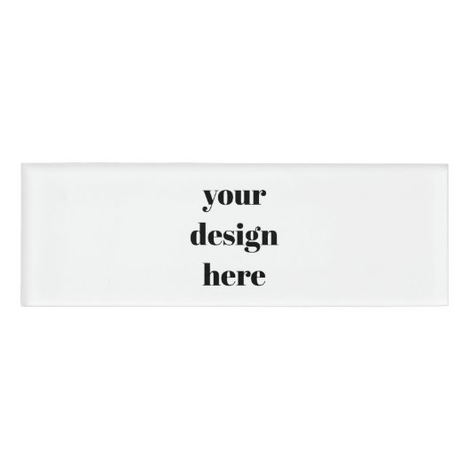 Personaliseren of aanpassen naambadge (Voorkant)