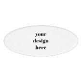 Personaliseren of aanpassen naambadge (Voorkant)