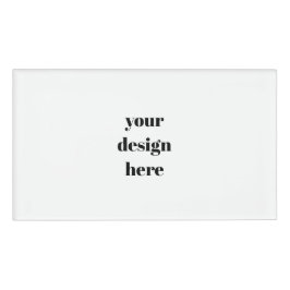 Personaliseren of aanpassen naambadge