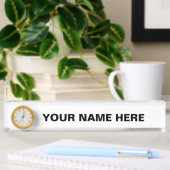 Personaliseren of aanpassen naambordje