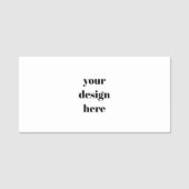 Personaliseren of aanpassen naamplaatje (Voorkant)