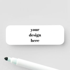 Personaliseren of aanpassen naamplaatje